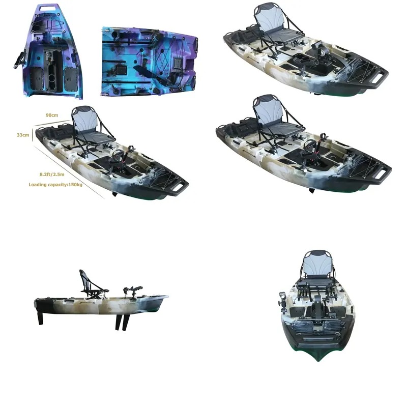 Fishing Kayak Seat - Kayak modulaire monoplace de 8 pieds