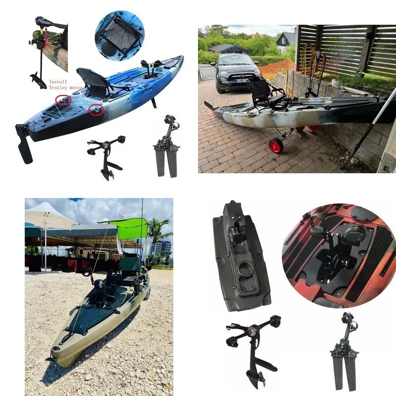 Fishing Kayak Seat - Moteur électrique à pédale unique pour