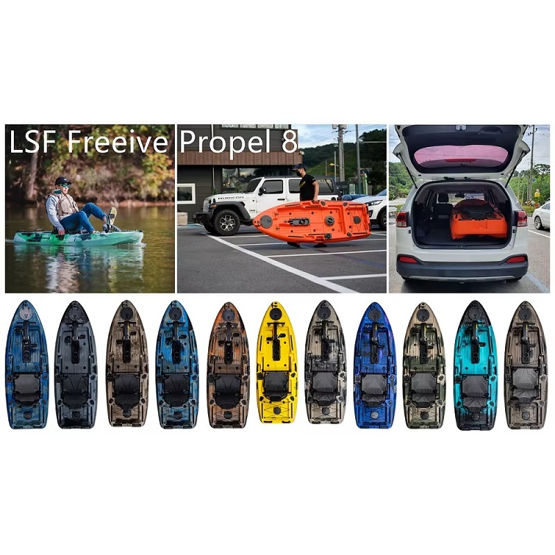 Fishing Kayak Pedal Drive - Nouveau kayak à pédales motorisé en