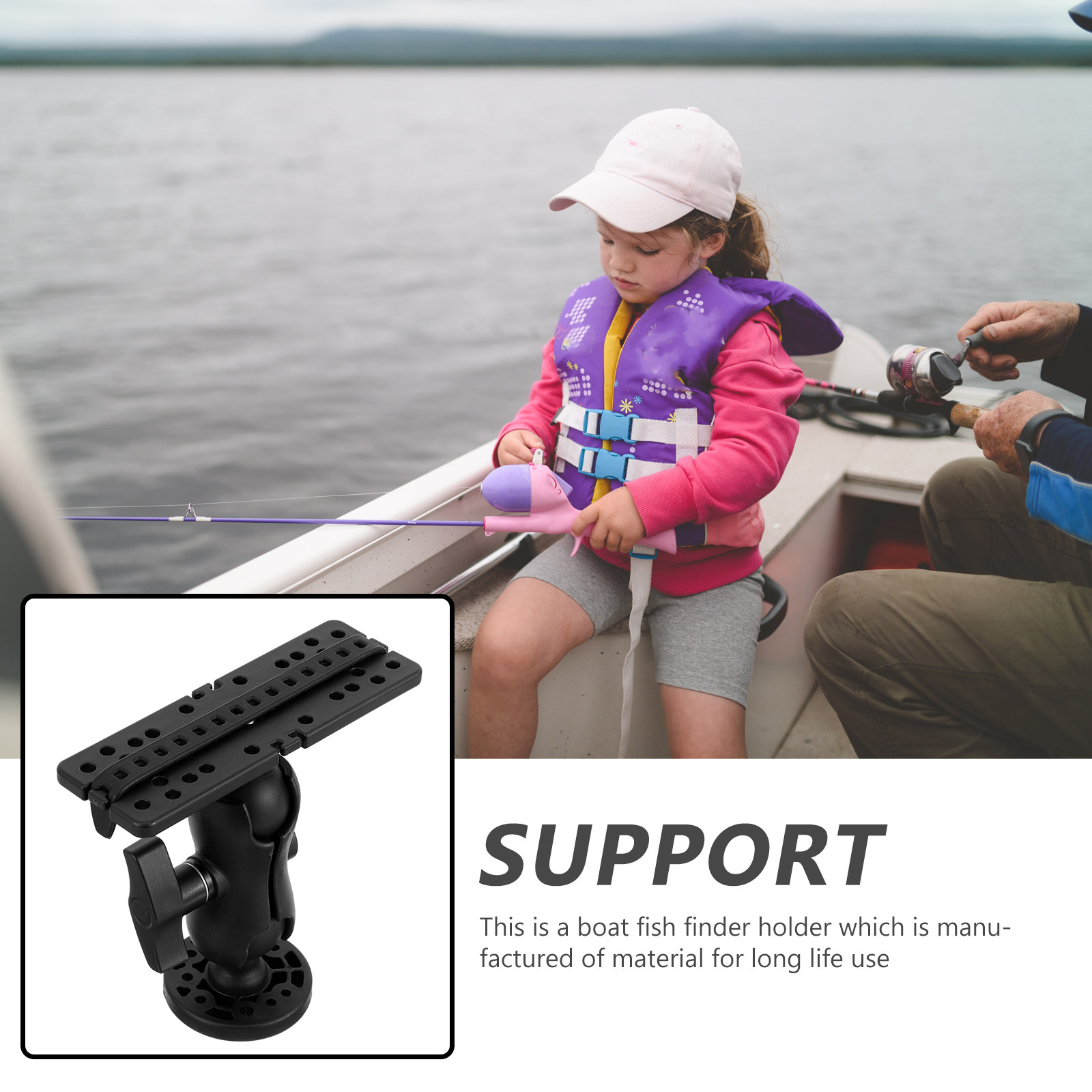 Support de montage premium pou - Fishing Kayak Fish Finder Mount avis et prix