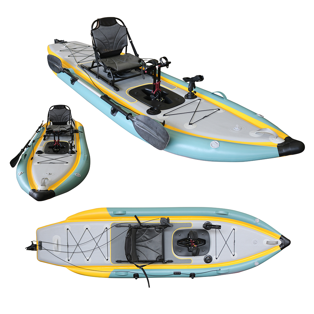 Kayak de pêche gonflable pliab - Fishing Kayak Sit In avis et prix