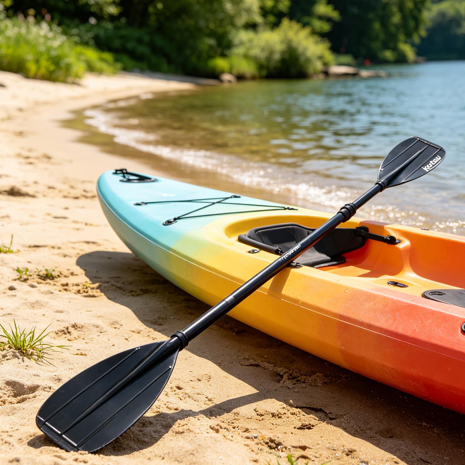 Pagaie en fibre de carbone en  - Fishing Kayak Paddle avis et prix