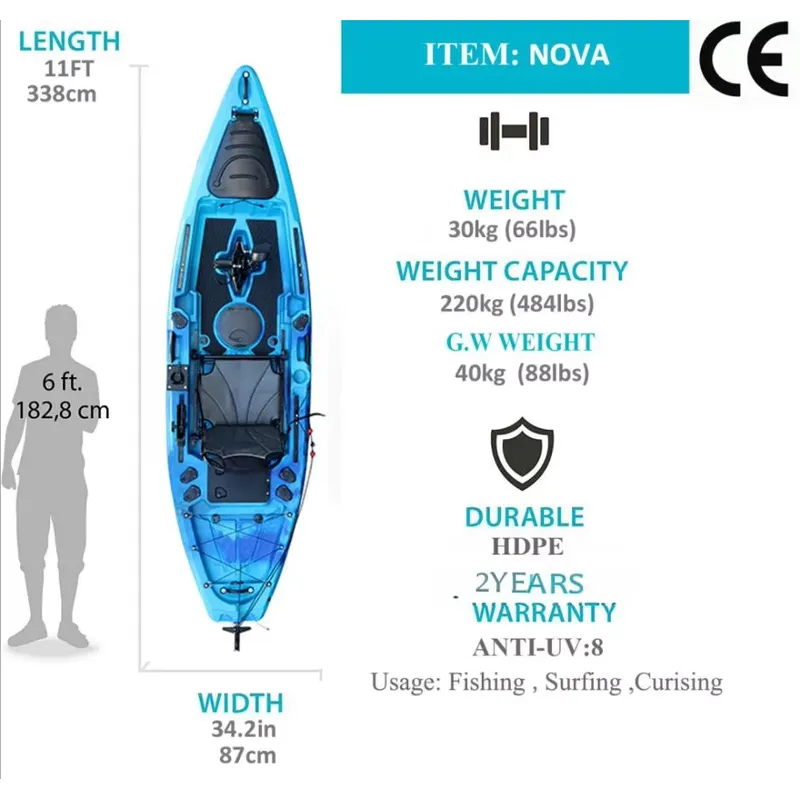 Kayak à pédales Flap Drive 11  - Fishing Kayak Sit In avis et prix