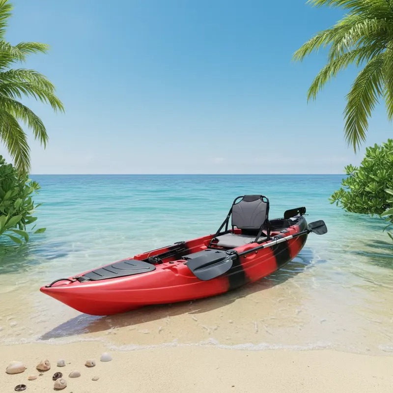 Kayak de pêche monoplace de 10 - Fishing Kayak Paddle avis et prix
