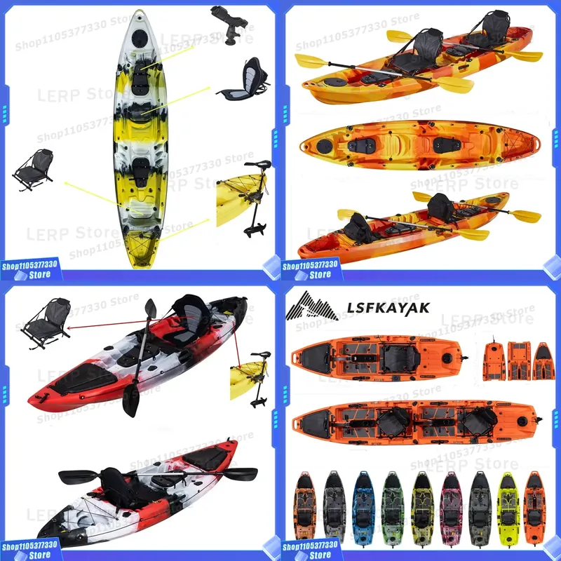 Kayak de pêche à pagaie rigide - Fishing Kayak Sit In avis et prix
